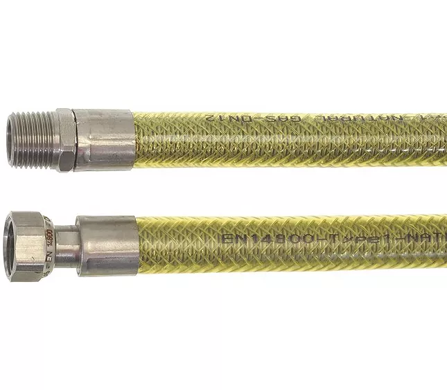 TUBO FLESSIBILE GAS ø 1/2